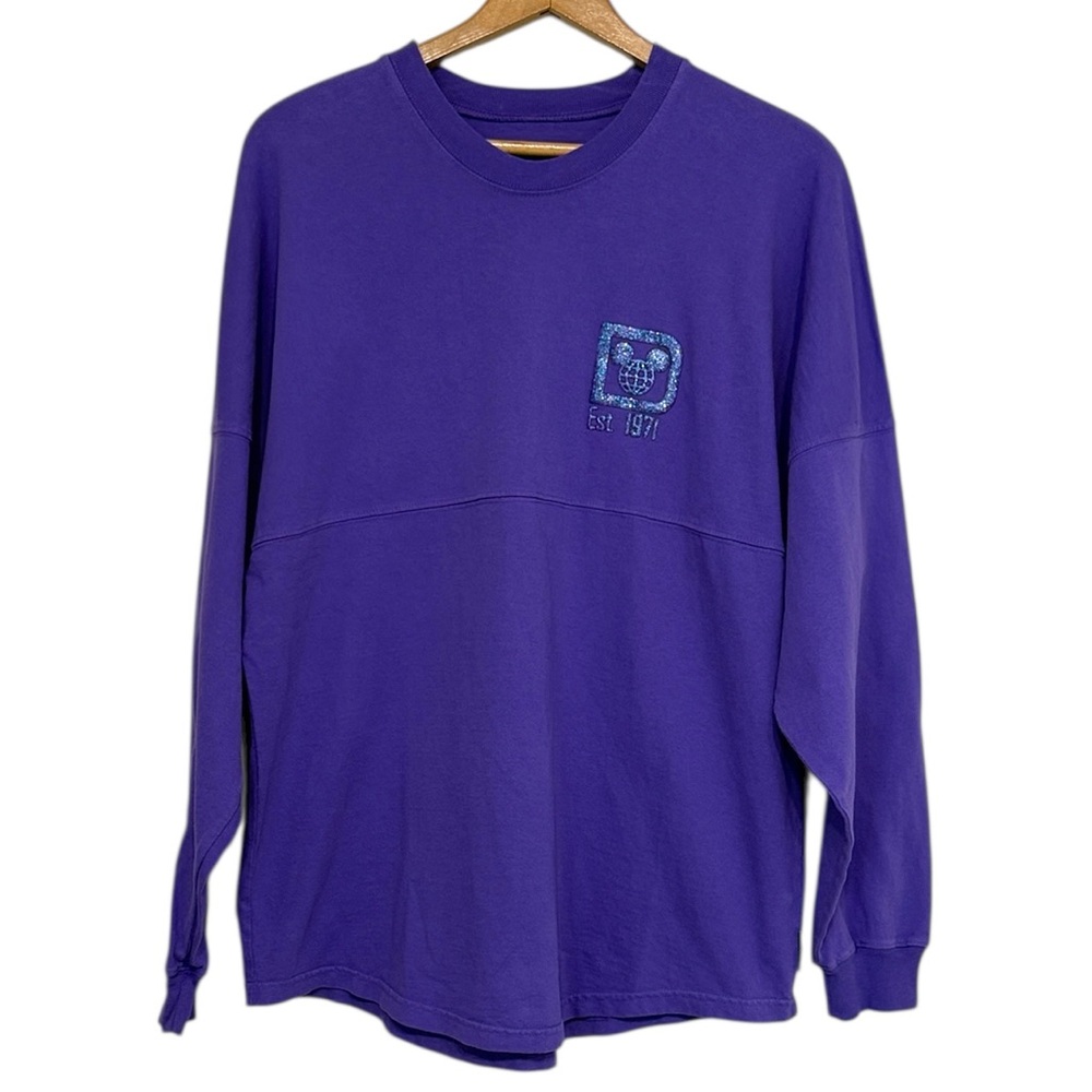 Disney Spirit Jersey Woman’s Size Small Purple
